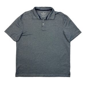 Nat Nast Polo Shirt Mens L Large Navy Short Sleeve Stretch Golf Luxury Originals
